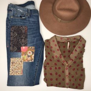 Boho  London Patchwork Jeans